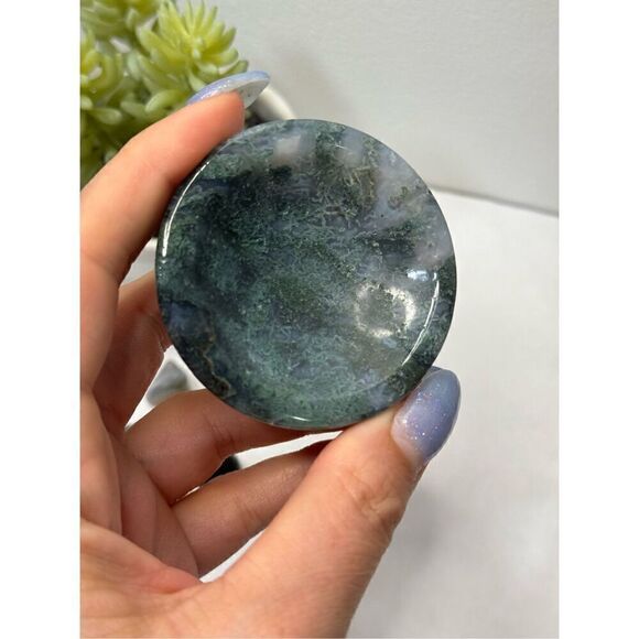 ✨Moss Agate Bowl - Picture 4 of 7